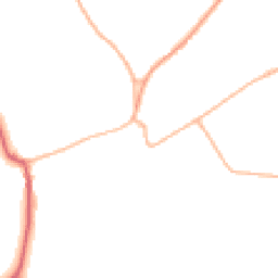Daytime road noise heatmap for BH23 7AE
