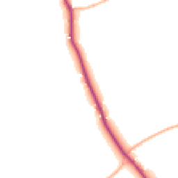 Daytime road noise heatmap for BH23 7BG