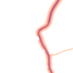 Daytime road noise heatmap for BH23 7BQ