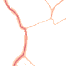 Daytime road noise heatmap for BH23 7BT