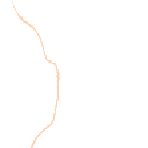 Night-time road noise heatmap for BH23 7BT