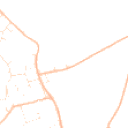 Daytime road noise heatmap for BH23 7BW
