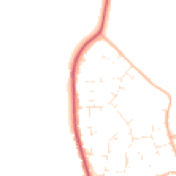 Daytime road noise heatmap for BH23 7LP
