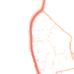 Daytime road noise heatmap for BH23 7LW