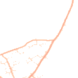 Daytime road noise heatmap for BH23 8DD