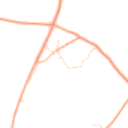 Daytime road noise heatmap for BH23 8DU