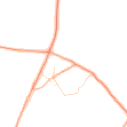 Daytime road noise heatmap for BH23 8DW