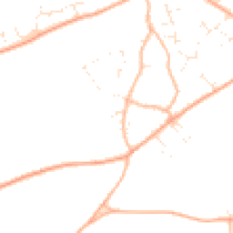 Daytime road noise heatmap for BH23 8FB