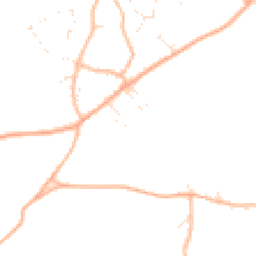 Daytime road noise heatmap for BH23 8FD