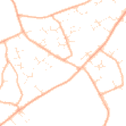 Daytime road noise heatmap for BH23 8HH