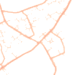 Daytime road noise heatmap for BH23 8HZ