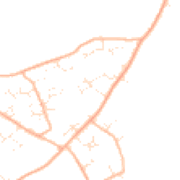 Daytime road noise heatmap for BH23 8JD
