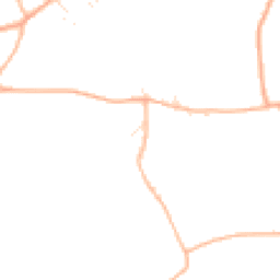 Daytime road noise heatmap for BH23 8JS