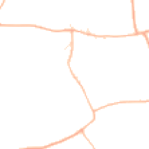 Daytime road noise heatmap for BH23 8JT