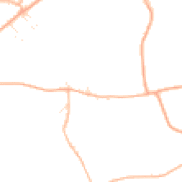 Daytime road noise heatmap for BH23 8JW