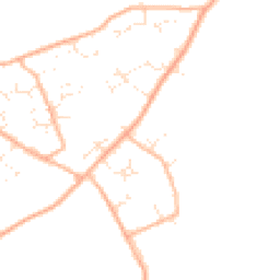 Daytime road noise heatmap for BH23 8LE