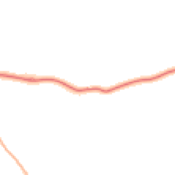 Night-time road noise heatmap for BH25 5PY