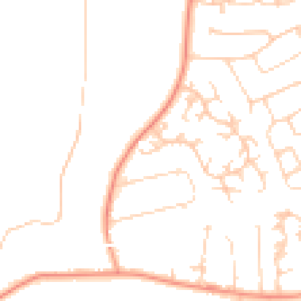 Daytime road noise heatmap for BH25 5UH