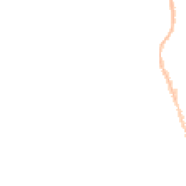 Night-time road noise heatmap for BH25 6SP