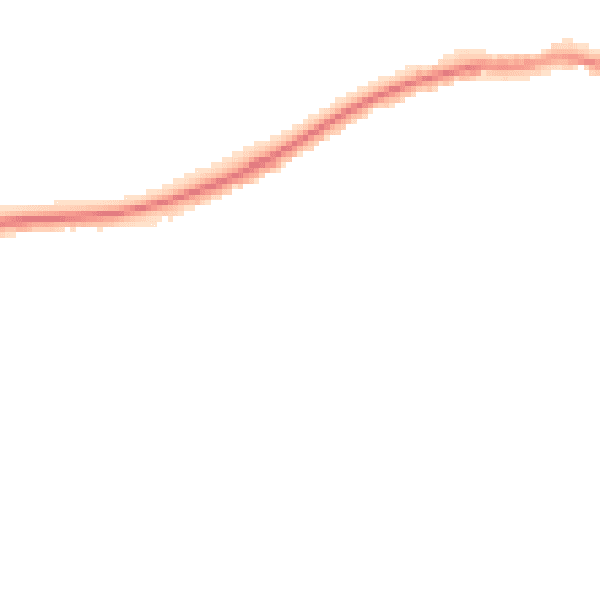 Night-time road noise heatmap for BH25 7LJ