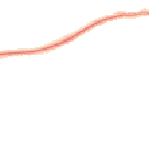 Night-time road noise heatmap for BH25 7LN
