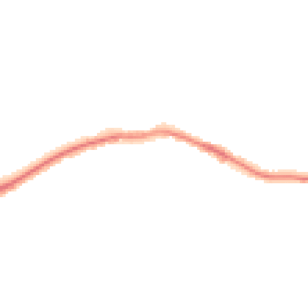 Night-time road noise heatmap for BH25 7LY