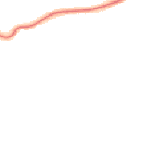 Night-time road noise heatmap for BH25 7PS