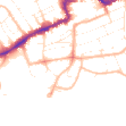 Daytime road noise heatmap for BH5 1AT
