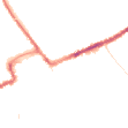 Night-time road noise heatmap for BH5 1BU