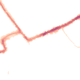 Night-time road noise heatmap for BH5 1BW