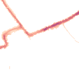 Night-time road noise heatmap for BH5 1BX