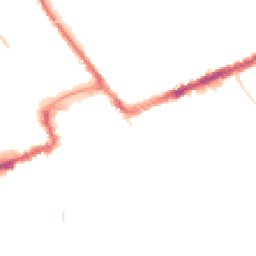 Night-time road noise heatmap for BH5 1BY