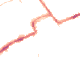 Night-time road noise heatmap for BH5 1DD