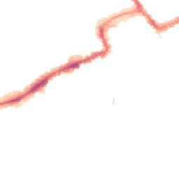 Night-time road noise heatmap for BH5 1DE