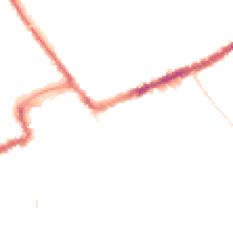 Night-time road noise heatmap for BH5 1DP