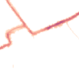 Night-time road noise heatmap for BH5 1DS