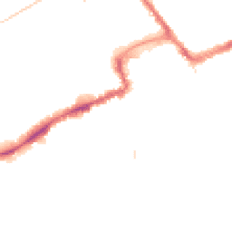 Night-time road noise heatmap for BH5 1DT
