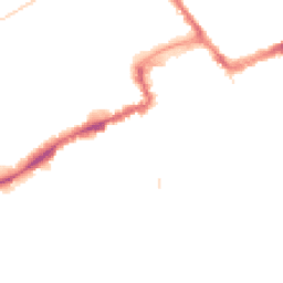 Night-time road noise heatmap for BH5 1DU