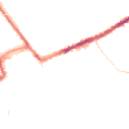 Night-time road noise heatmap for BH5 1HL