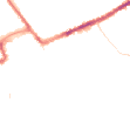 Night-time road noise heatmap for BH5 1HN