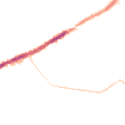 Night-time road noise heatmap for BH5 2JG