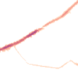 Night-time road noise heatmap for BH5 2JJ