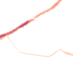Night-time road noise heatmap for BH5 2JL