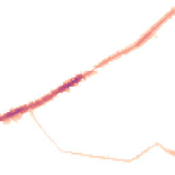 Night-time road noise heatmap for BH5 2JP