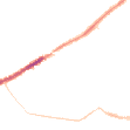 Night-time road noise heatmap for BH5 2JX