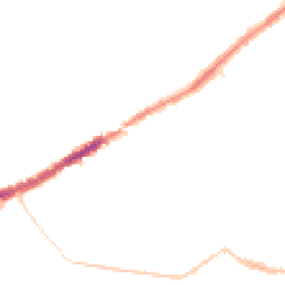 Night-time road noise heatmap for BH5 2JZ