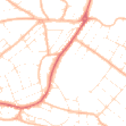 Daytime road noise heatmap for BH6 3BE