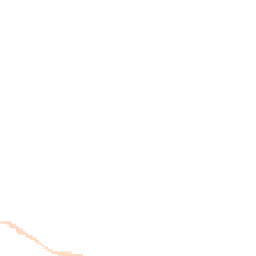 Night-time road noise heatmap for BH6 3NA