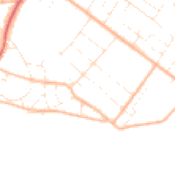 Daytime road noise heatmap for BH6 4DU