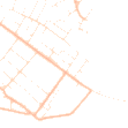 Daytime road noise heatmap for BH6 4EU